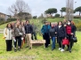 Cgil, Cisl e Uil piantano un albero per le vittime di femminicidio