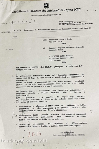 Chemical city, "fatiscenti, precarietà e randagismo"