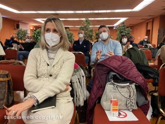 Chiara Frontini presenta il sondaggio di Viterbo 2020