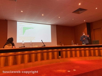 Chiara Frontini presenta il sondaggio di Viterbo 2020