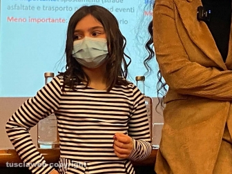 Chiara Frontini presenta il sondaggio di Viterbo 2020