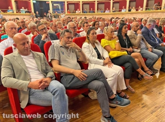 Viterbo - Teatro dell’Unione - L’incontro a un anno dalla vittoria delle elezioni comunali di Chiara Frontini