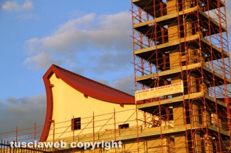 Chiesa dei santi Ilario e Valentino - Il cantiere