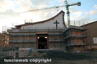 Chiesa dei santi Ilario e Valentino - Il cantiere