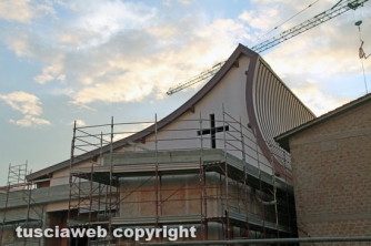 Chiesa dei santi Ilario e Valentino - Il cantiere