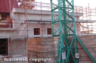 Chiesa dei santi Ilario e Valentino - Il cantiere