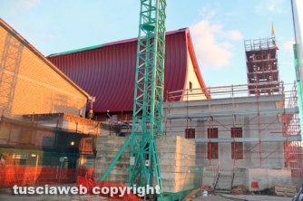 Chiesa dei santi Ilario e Valentino - Il cantiere