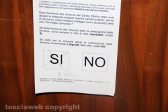 Viterbo - Chiusura del centro - Incontro con i commercianti