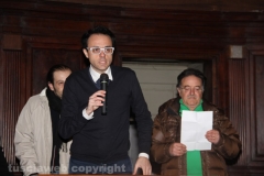 Viterbo - Chiusura del centro - Incontro con i commercianti