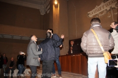 Viterbo - Chiusura del centro - Incontro con i commercianti