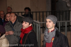 Viterbo - Chiusura del centro - Incontro con i commercianti