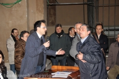 Viterbo - Chiusura del centro - Incontro con i commercianti