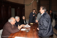 Viterbo - Chiusura del centro - Incontro con i commercianti