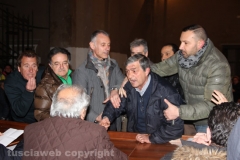 Viterbo - Chiusura del centro - Incontro con i commercianti