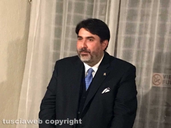 Christian Solinas a cena nella Tuscia