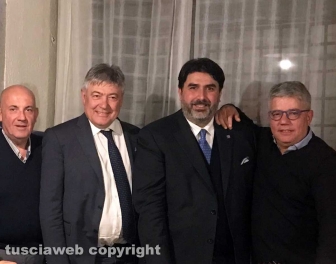 Christian Solinas a cena nella Tuscia