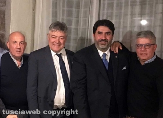 Christian Solinas a cena nella Tuscia