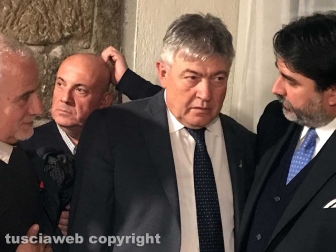 Christian Solinas a cena nella Tuscia