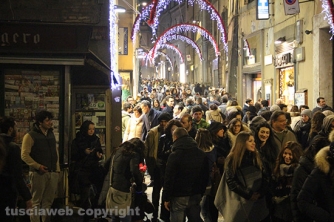 Viterbo - Christmas shopping night