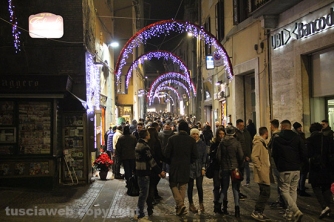 Viterbo - Christmas shopping night