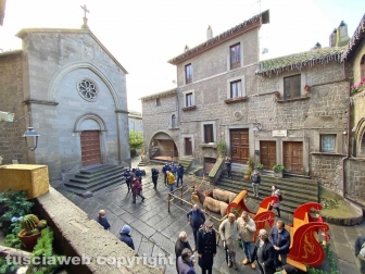 Viterbo - Inaugurazione Christmas Village 2021