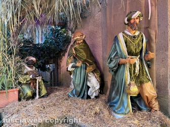 Viterbo - Il Christmas village 2024 - Il presepe