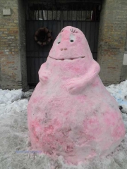 Un barbapapà