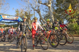 Il quindicesimo campionato di ciclocross dei vigili del fuoco