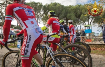 Il quindicesimo campionato di ciclocross dei vigili del fuoco