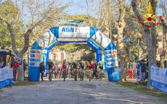 Il quindicesimo campionato di ciclocross dei vigili del fuoco
