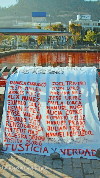 Cileni ancora in rivolta