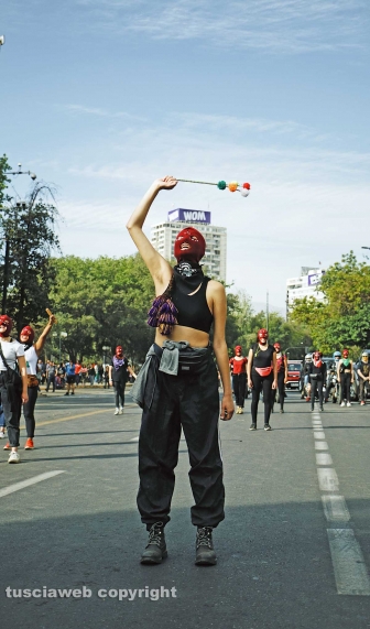 Cileni ancora in rivolta