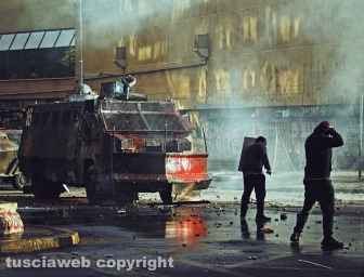 Cileni ancora in rivolta