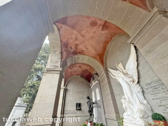 Viterbo - Cimitero di San Lazzaro, area a rischio crollo