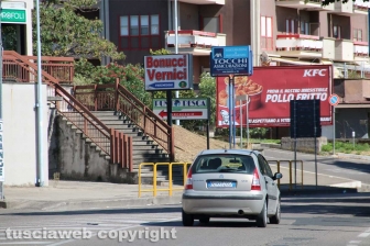 Viterbo - Strade deserte per Ferragosto