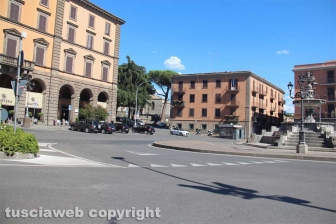Viterbo - Strade deserte per Ferragosto