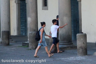 Viterbo - Strade deserte per Ferragosto