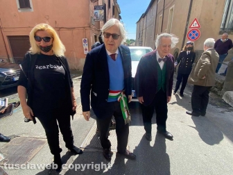 Sutri - Vittorio Sgarbi e Paolo Portoghesi