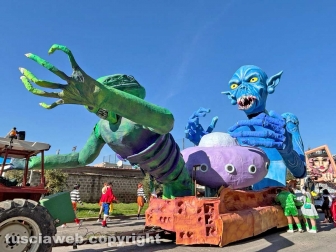 Carnevale - Civita Castellana - I carri