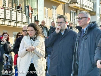 Carnevale - Civita Castellana - Anienella Sberna col sindaco Luca Giamperi