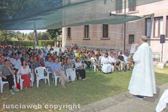 Viterbo - La celebrazione alla comunità della Quercia