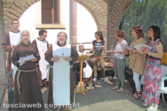 Viterbo - La celebrazione alla comunità della Quercia
