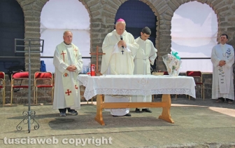 Viterbo - La celebrazione alla comunità della Quercia