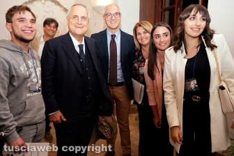 Claudio Lotito a Mugnano in Teverina