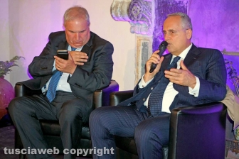 Claudio Lotito a Mugnano in Teverina