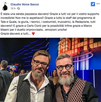 Tali e quali - Claudio Sacco e Marco Masini