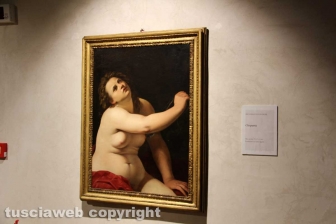 Sutri - Cleopatra di Artemisia Gentileschi