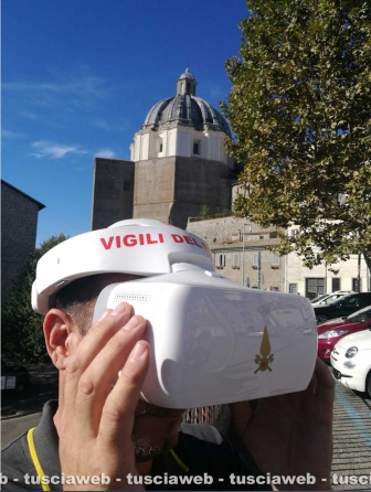 Col drone sulla cupola di santa Margherita