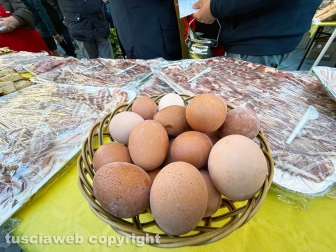 Viterbo - Colazione di Pasqua a Pianoscarano - Le uova sode