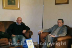 Sport - Viterbese - Coletta a palazzo dei Priori